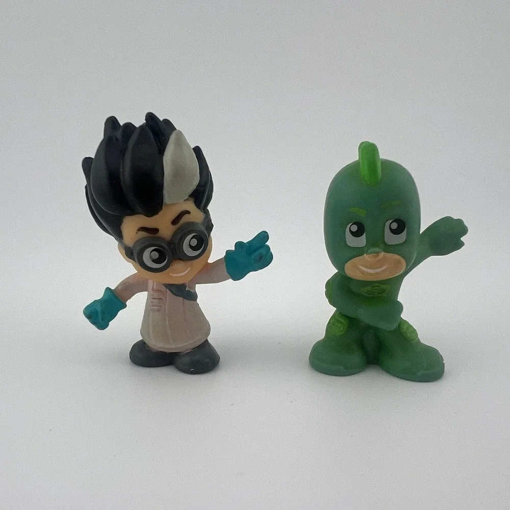 PJ Masks Gekko Romeo Mini Figures Lot 2 Rubber Feel 2